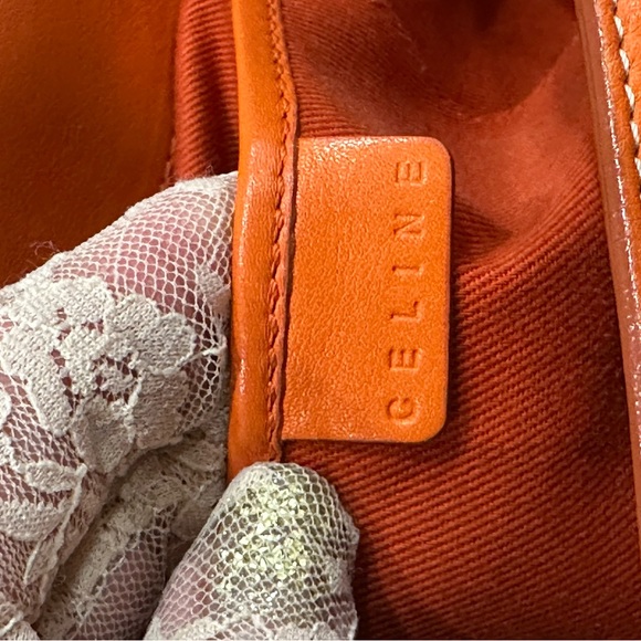 Celine🧡Orange Boogie Bag - Picture 6 of 16